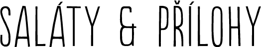 Saláty & přílohy
