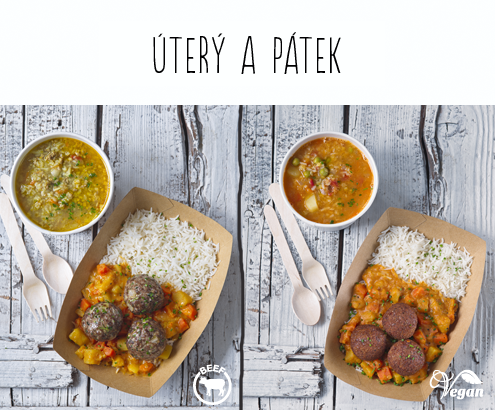 Balls & veggie curry